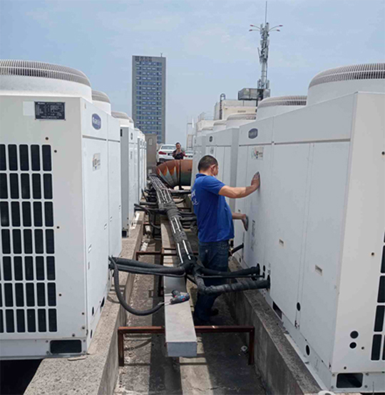 深圳市中央空调制热和不制冷系统维修方法